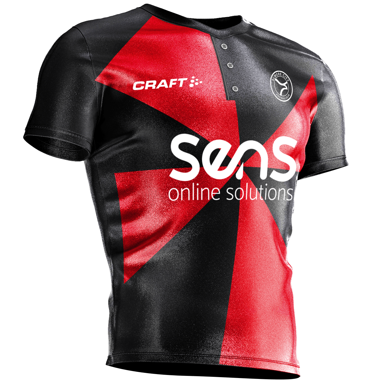 Almere City FC Home 2022/2023 Football Shirt