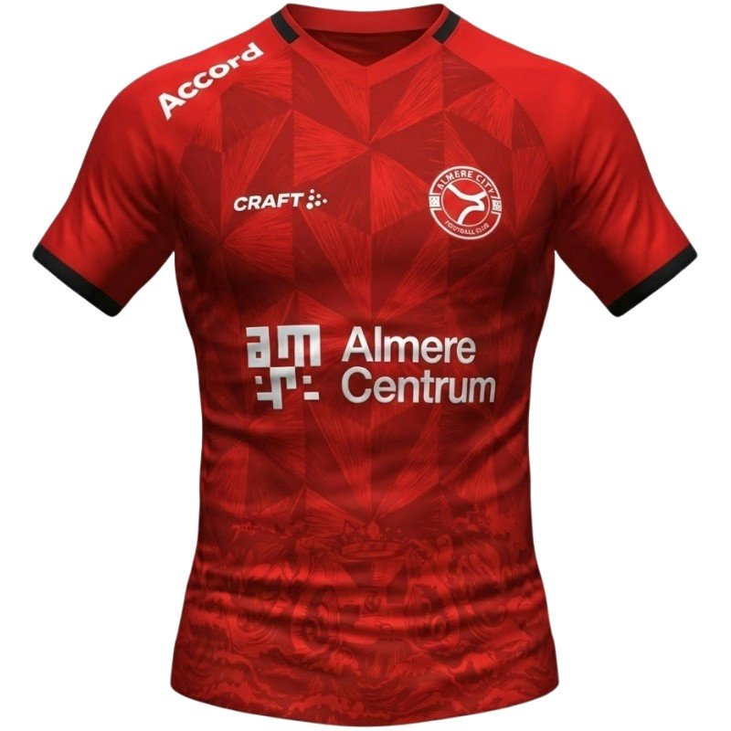 Almere City FC Home 2025/2026 Football Shirt