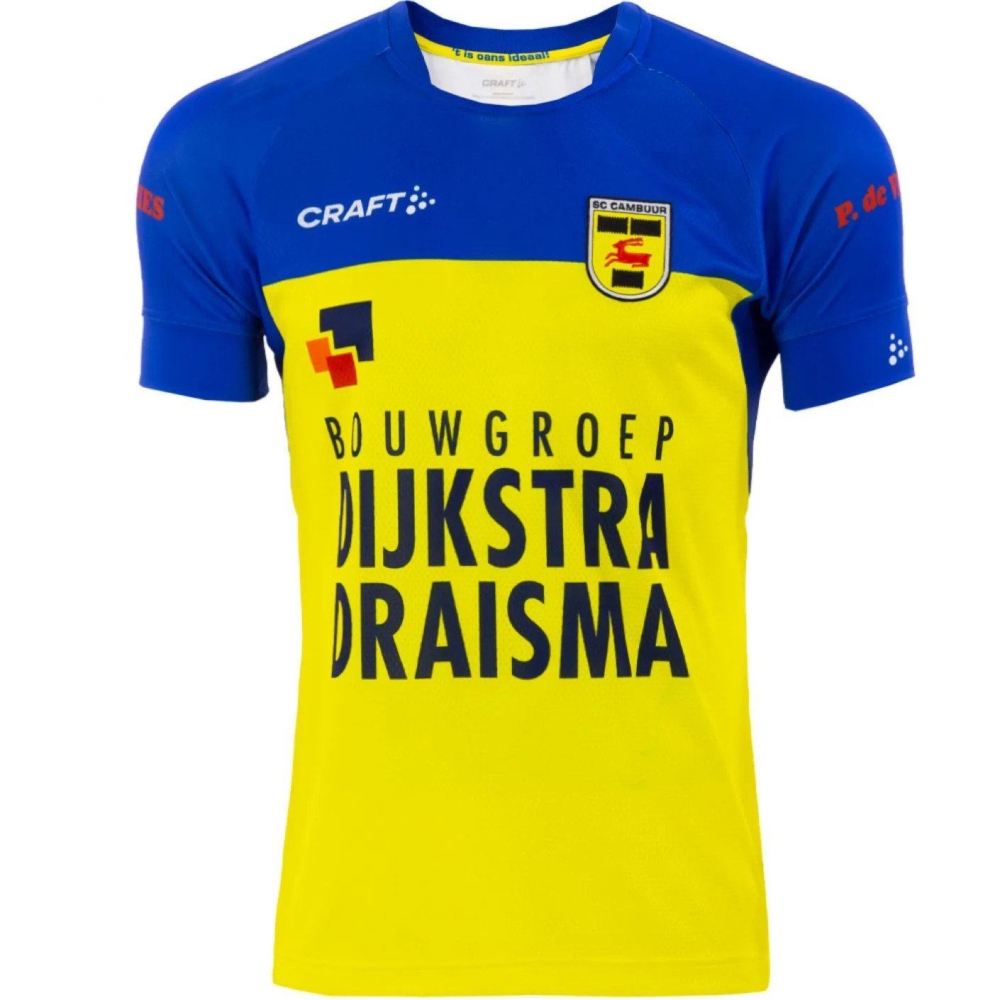 SC Cambuur Home 2021/2022 Football Shirt