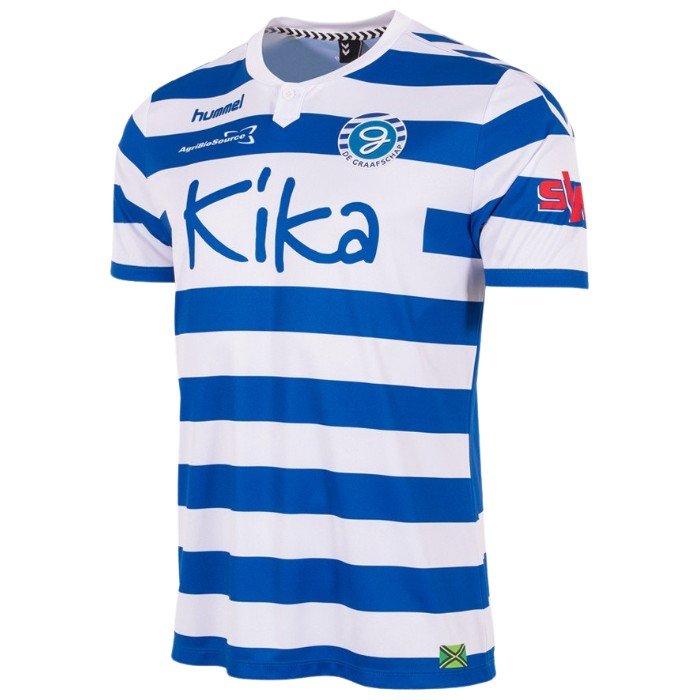 De Graafschap Home 2021/2022 Football Shirt