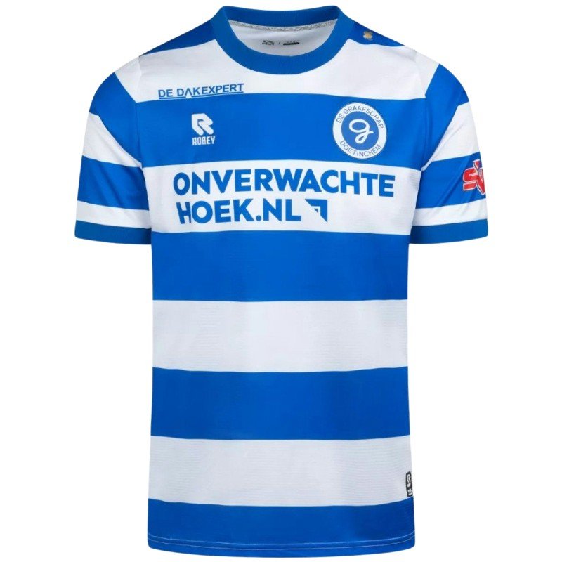 De Graafschap Home 2024/2025 Football Shirt