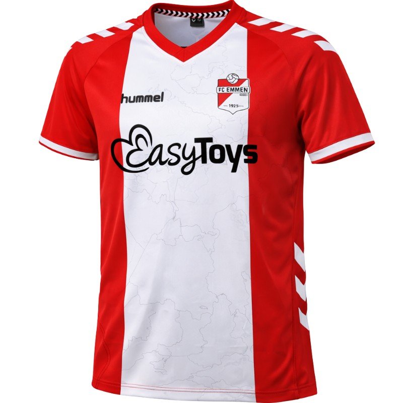 FC Emmen Home 2022/2023 Football Shirt