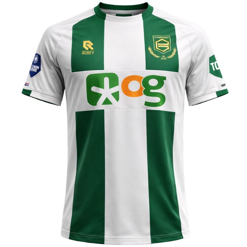 FC Groningen Home V2 2021/2022 Football Shirt