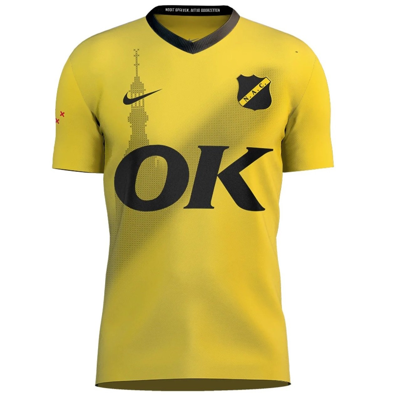 NAC Breda Home 2023/2024 Football Shirt
