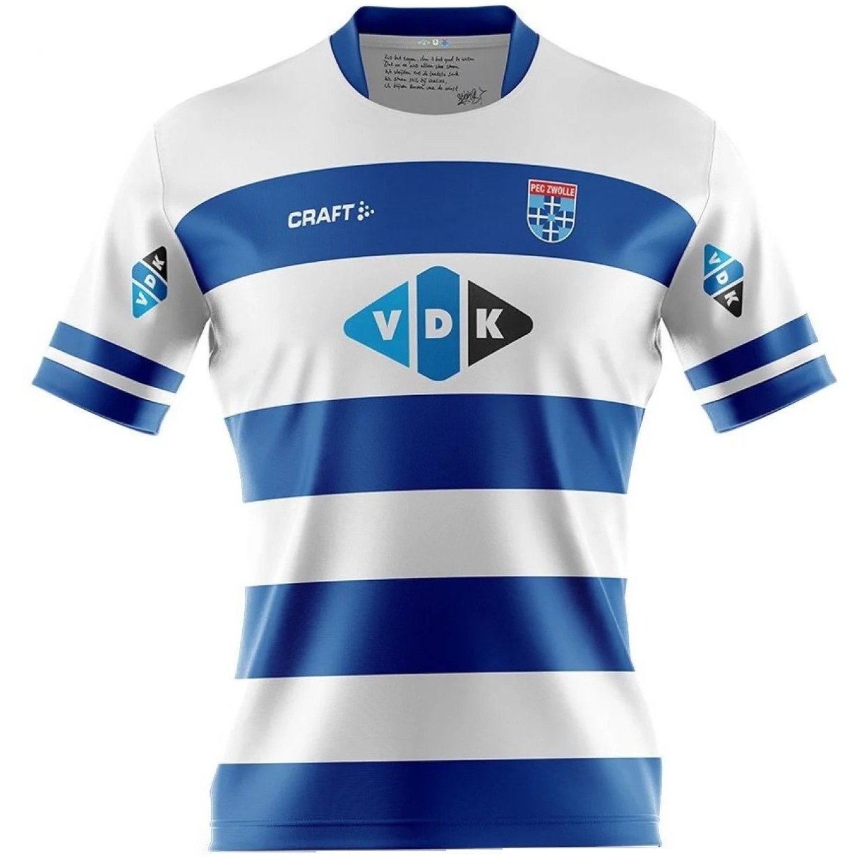 PEC Zwolle Home 2021/2022 Football Shirt