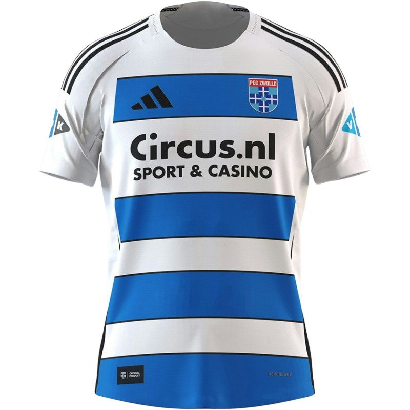 PEC Zwolle Home 2024/2025 Football Shirt