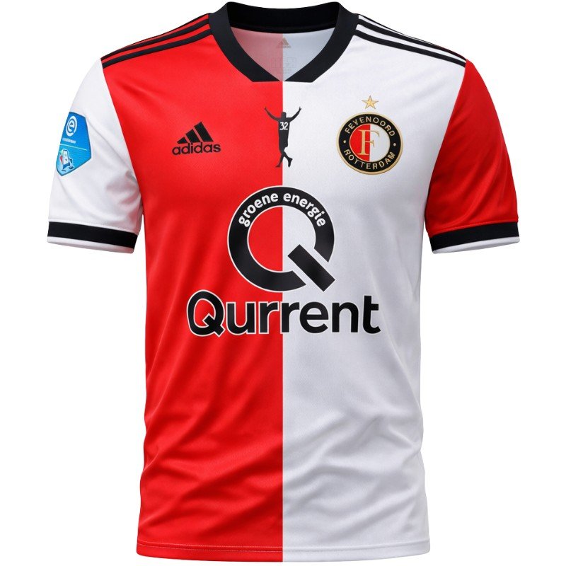 Feyenoord Home V2 2018/2019 Football Shirt
