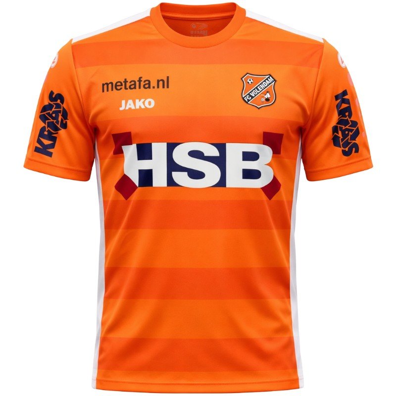 FC Volendam Home 2018/2019 Football Shirt